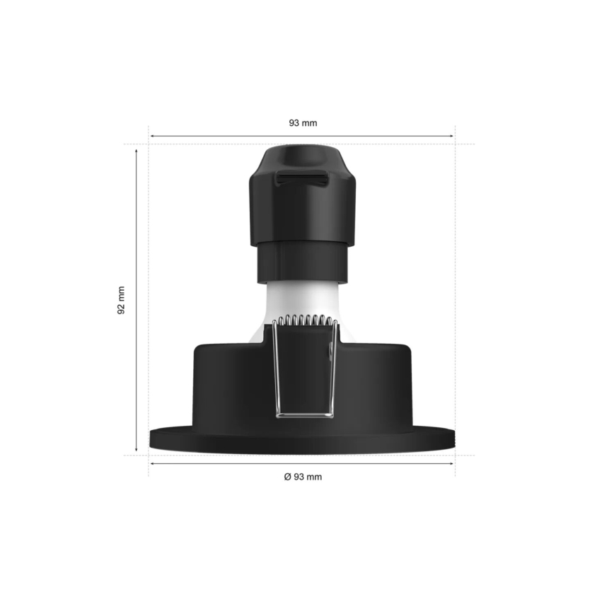 Philips - LED RGBW prigušiva ugradna kupatilska plafonska lampa Hue XAMENTO 1xGU10/4,2W/230V 2000-6500K IP44