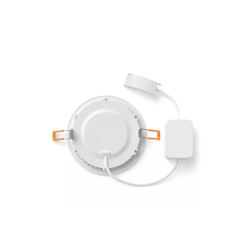 Philips - LED RGBW prigušiva ugradna kupatilska svetiljka Hue SLIM LED/12W/230V 1000-20000K bela IP44