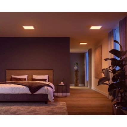 Philips - LED RGBW prigušiva plafonska svetiljka Hue SURIMU LED/27W/230V