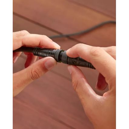 Philips - LED RGBW prigušiva spoljašnja girlanda Hue FESTAVIA 30xLED 21m IP65