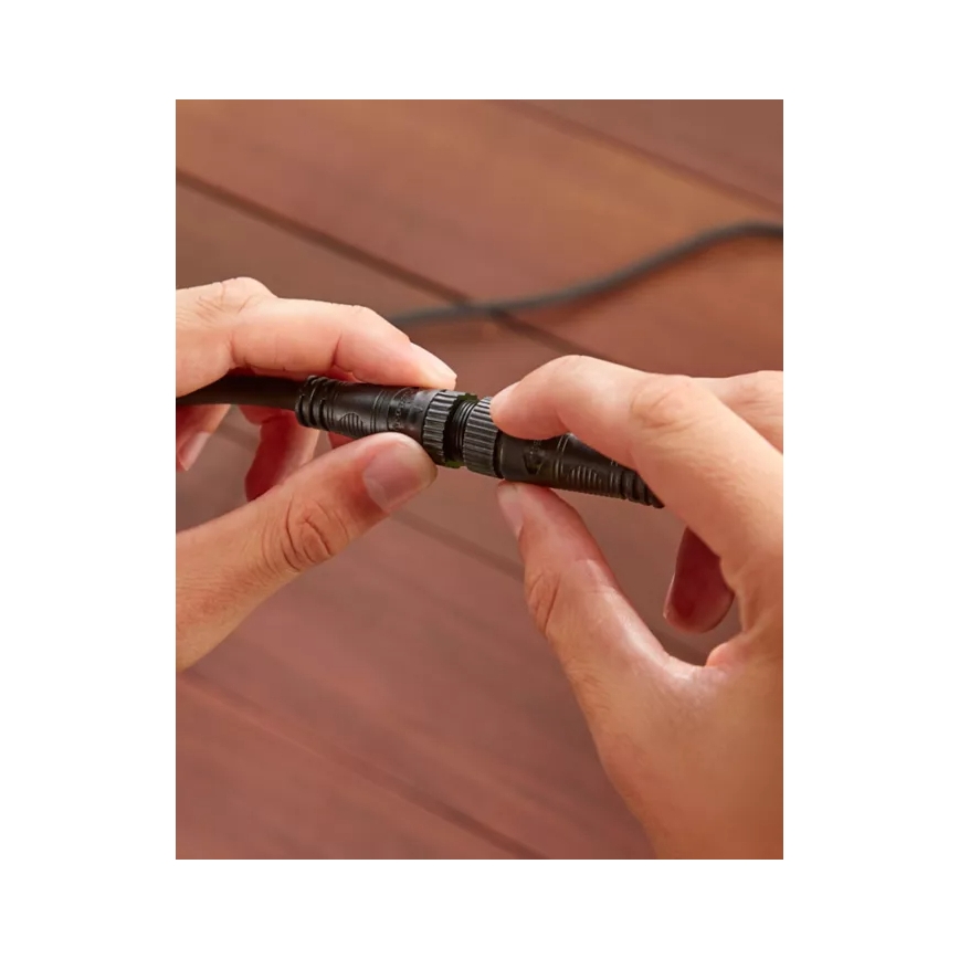 Philips - LED RGBW prigušiva spoljašnja girlanda Hue FESTAVIA 30xLED 21m IP65