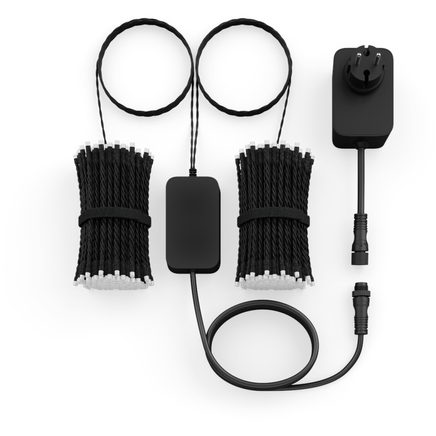 Philips - LED RGBW prigušiva spoljašnja girlanda HUE WHITE AND COLOR AMBIANCE, 500 LED, 44,4 m, 2000–6500 K, IP54