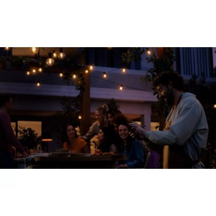 Philips - LED RGBW prigušiva spoljna girlanda Hue FESTAVIA 20xLED 14m IP65