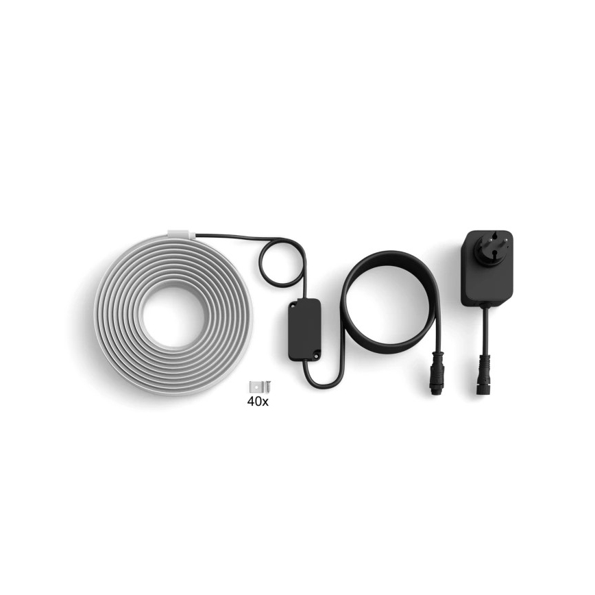 Philips -LED RGBW prigušiva spoljna LED traka Hue FLUX 10m LED/30W/230V 2200-6500K IP67