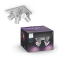Philips - LED RGBW prigušiva spot svetiljka Hue ARGENA 4xGU10/5,7W/230V