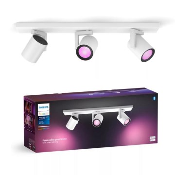Philips - LED RGBW prigušiva spot svetiljka Hue ARGENTA 3xGU10/4,2W/230V 2000-6500K