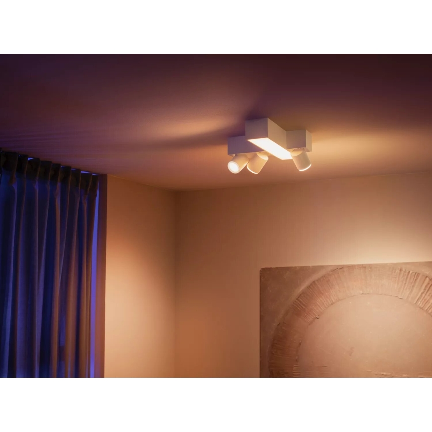 Philips - LED RGBW prigušiva spot lampa Hue CENTRIS 3xGU10/4,2W/230V + LED/11W 2000-6500K
