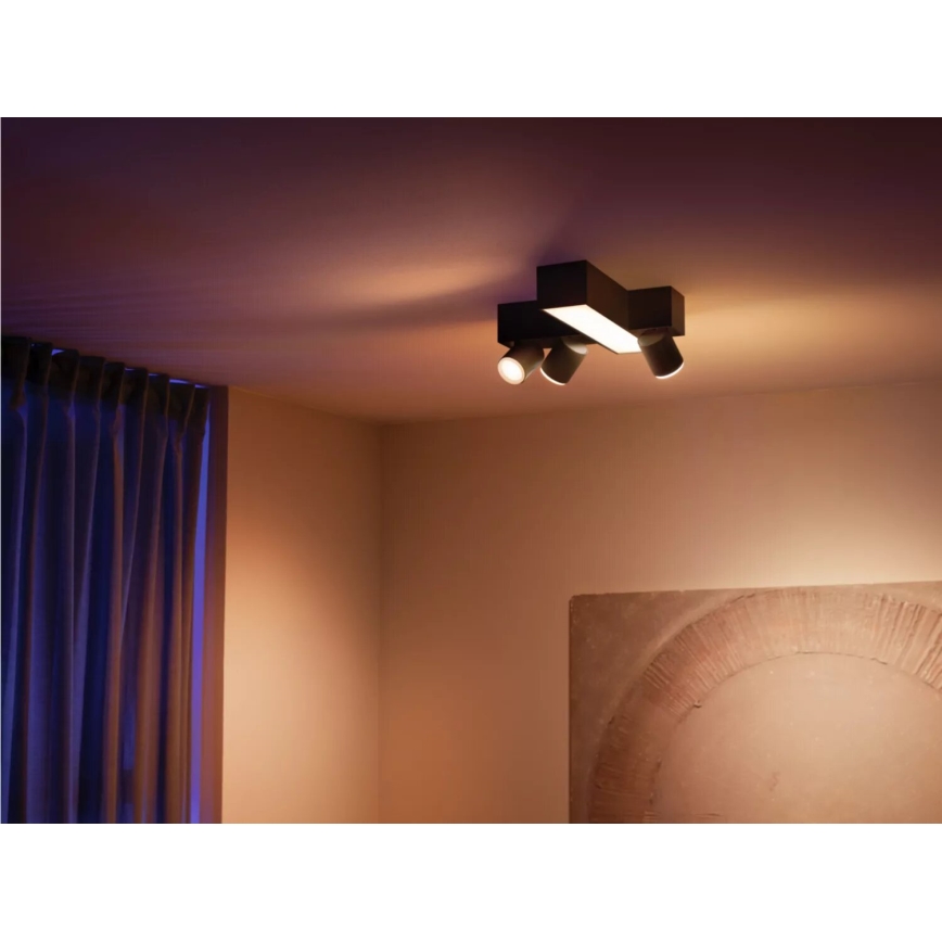 Philips - LED RGBW prigušiva spot svetlo Hue CENTRIS 3xGU10/4,2W/230V + LED/11W 2000-6500K