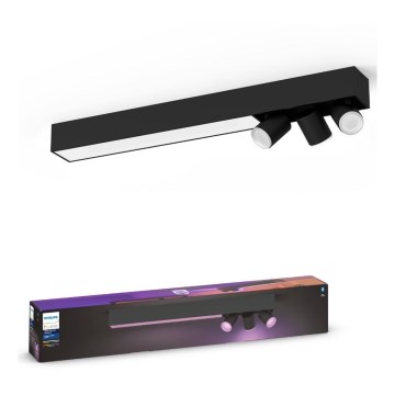 Philips - LED RGBW prigušiva spot svetiljka LED/25W/230V + 3xGU10/5,7W