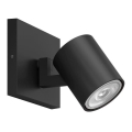 Philips - LED RGBW prigušiva spot svetlo RUNNER 1xGU10/6,5W/230V 2700-6500K crna