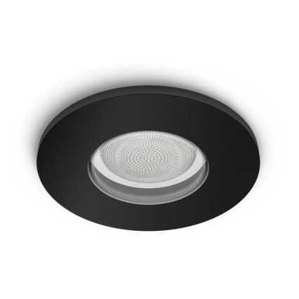 Philips - LED RGBW prigušiva kupatilsko ugradno svetlo Hue XAMENTO GU10/5,7W/230V IP44 2200-6500K