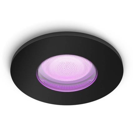 Philips - LED RGBW prigušiva kupatilsko ugradno svetlo Hue XAMENTO GU10/5,7W/230V IP44 2200-6500K