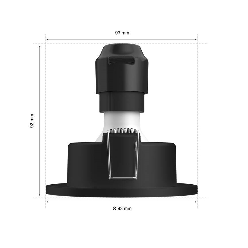 Philips - LED RGBW prigušiva kupatilsko ugradno svetlo Hue XAMENTO GU10/5,7W/230V IP44 2200-6500K