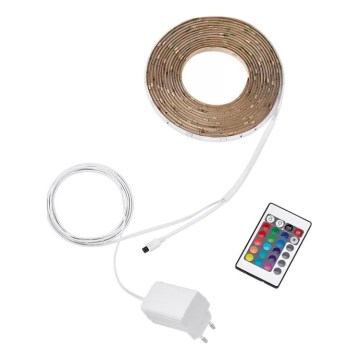 Philips - LED RGBW prigušiva traka 5m LED/12W/230V + daljinski upravljač