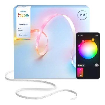Philips - LED RGBW prigušiva traka Hue ESSENTIAL White And Color Ambiance 10m LED/27,2W/230V 2200-6500K