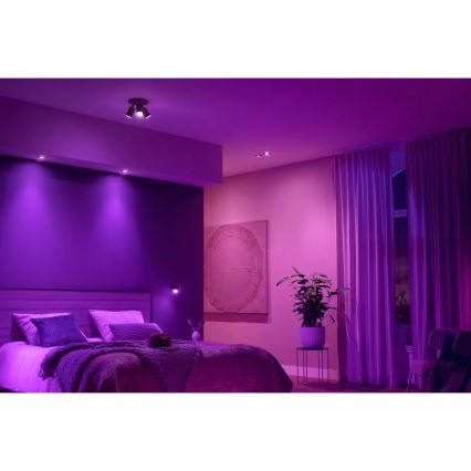Philips - LED RGBW prigušiva ugradna plafonska svetiljka Hue CENTURA 1xGU10/4,2W/230V 2000-6500K