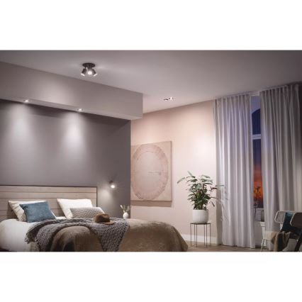 Philips - LED RGBW prigušiva ugradna plafonska svetiljka Hue CENTURA 1xGU10/4,2W/230V 2000-6500K