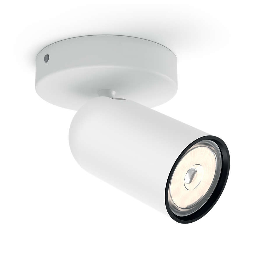 Philips - LED RGBW prigušiva ugradna reflektorska svetiljka PONGEE 1xGU10/4,8W/230V 3000K bela + daljinski upravljač