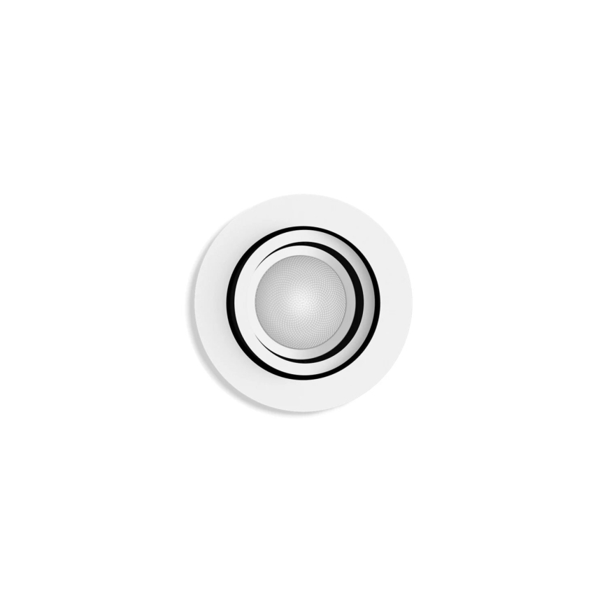 Philips - LED RGBW prigušiva ugradna plafonska svetiljka Hue CENTURA 1xGU10/4,2W/230V 2000-6500K