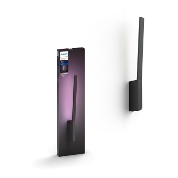 Philips - LED RGBW prigušiva zidna svetiljka Hue LIANE White And Color Ambiance LED/12W/230V