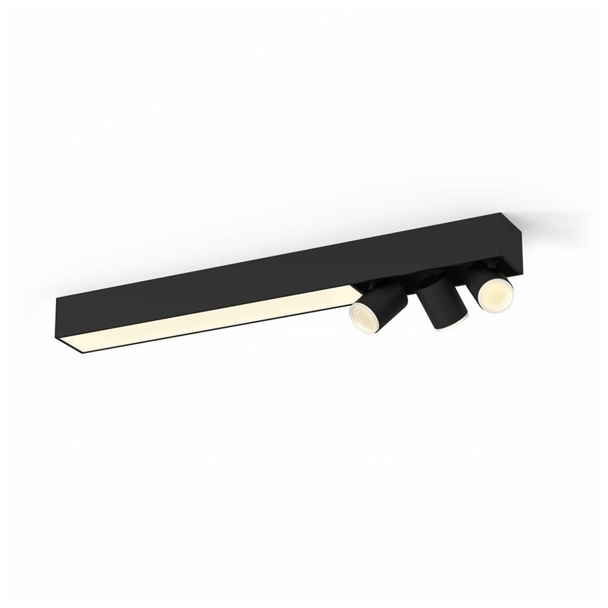 Philips - LED RGBW prigušiva spot svetiljka LED/25W/230V + 3xGU10/5,7W