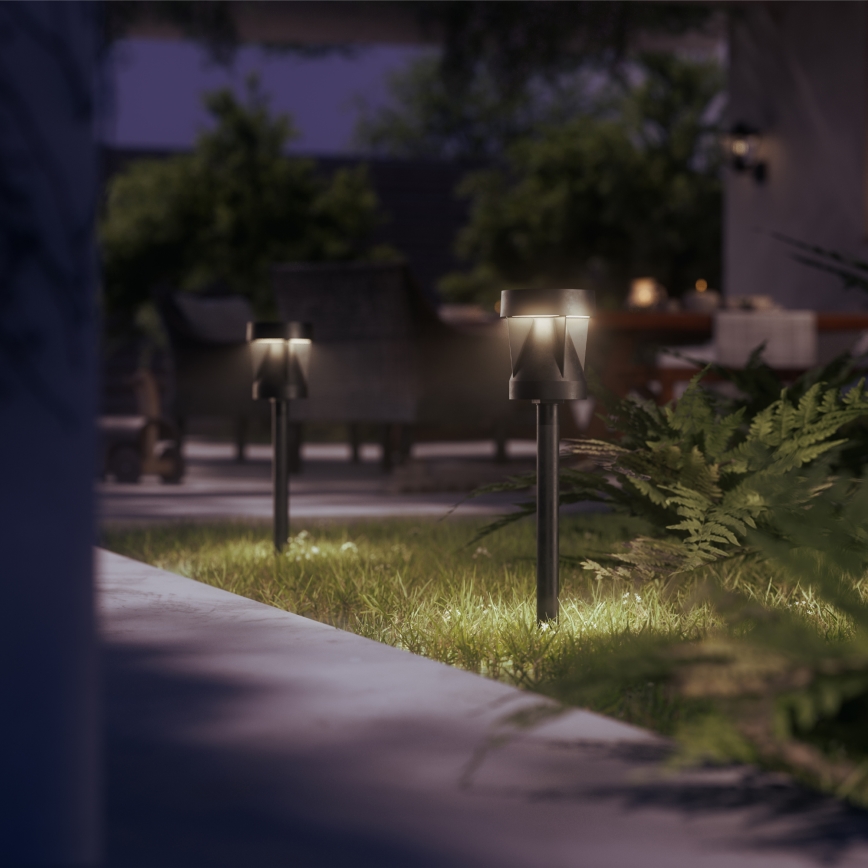 Philips - LED solarna lampa AVERY, LED 1,8 W / 3,7 V, 2600 mAh, 2700 K, IP44