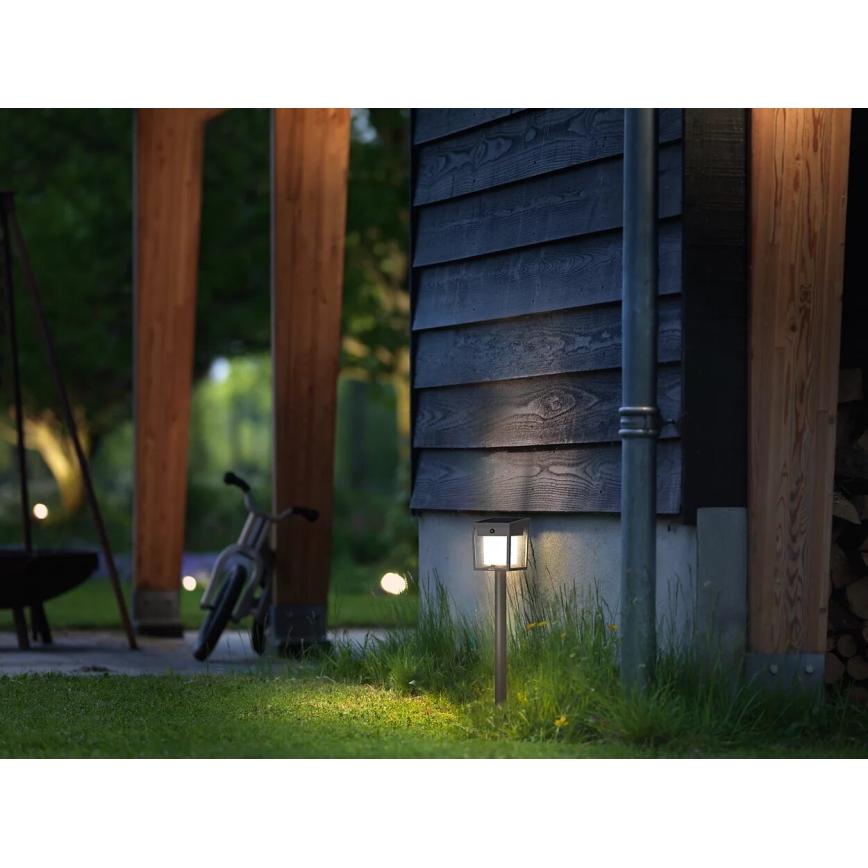 Philips - LED solarna lampa sa senzorom pokreta i sumraka BLAISE LED/1,5W/3,7V 2600 mAh 3000K IP44