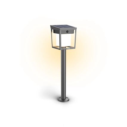Philips - LED solarna lampa sa senzorom pokreta i sumraka BLAISE LED/1,5W/3,7V 2600 mAh 3000K IP44