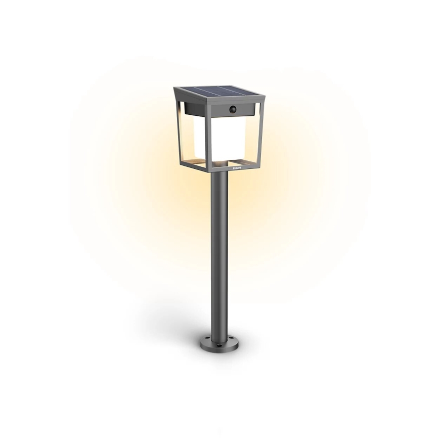 Philips - LED solarna lampa sa senzorom pokreta i sumraka BLAISE LED/1,5W/3,7V 2600 mAh 3000K IP44