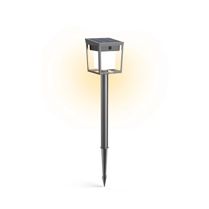 Philips - LED solarna lampa sa senzorom pokreta i sumraka BLAISE LED/1,5W/3,7V 2600 mAh 3000K IP44
