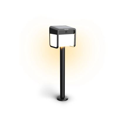Philips - LED Solarna lampa sa senzorom pokreta i sumraka EZRA LED/1,8W/3,7V 2600 mAh 3000K IP44