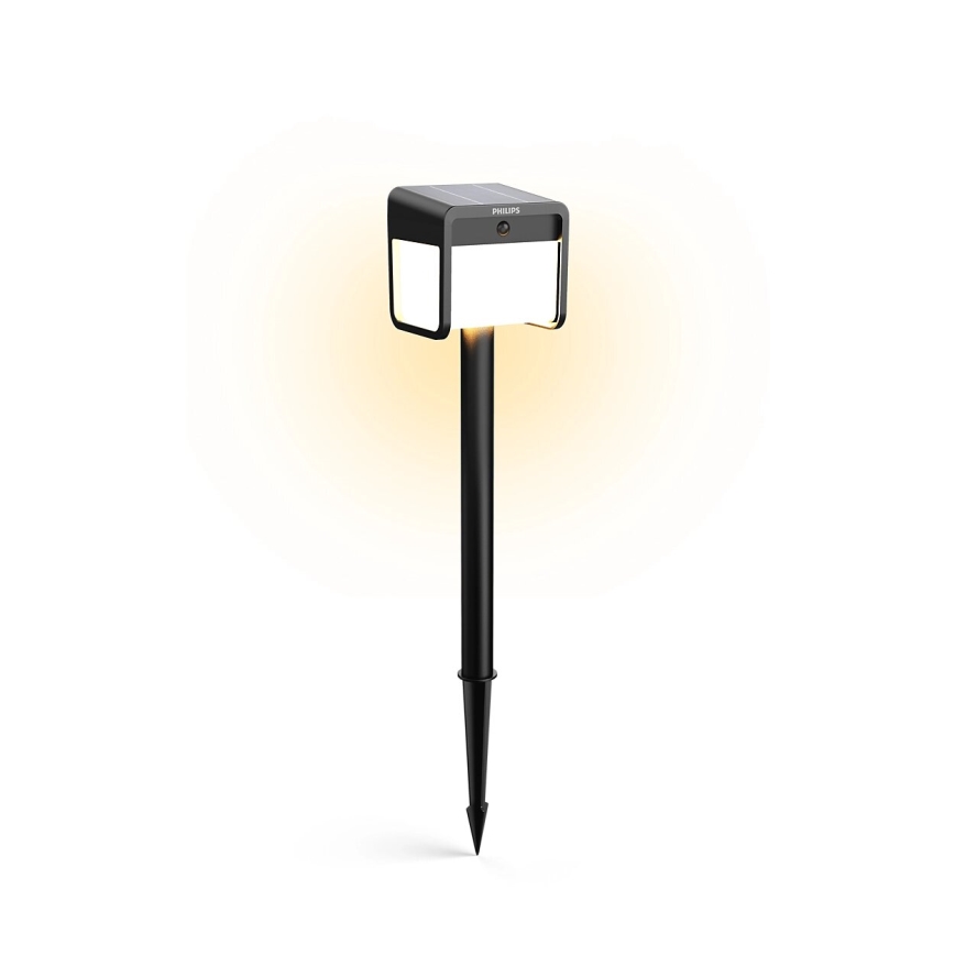 Philips - LED Solarna lampa sa senzorom pokreta i sumraka EZRA LED/1,8W/3,7V 2600 mAh 3000K IP44