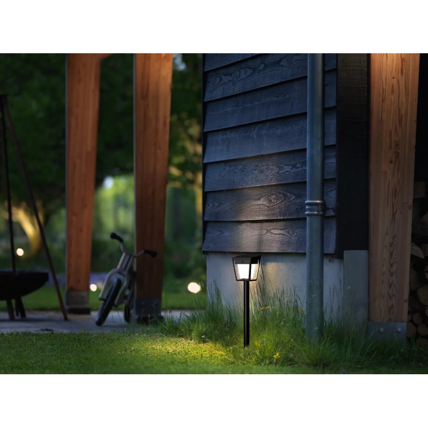 Philips - LED solarna lampa sa senzorom pokreta i sumraka NISSA LED/1,8W/3,7V 2600 mAh 3000K IP44