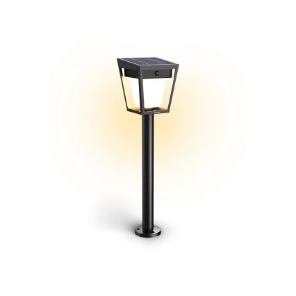 Philips - LED solarna lampa sa senzorom pokreta i sumraka NISSA LED/1,8W/3,7V 2600 mAh 3000K IP44