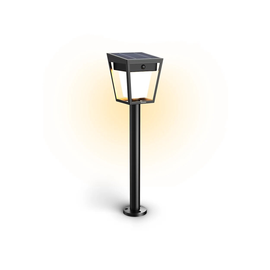 Philips - LED solarna lampa sa senzorom pokreta i sumraka NISSA LED/1,8W/3,7V 2600 mAh 3000K IP44