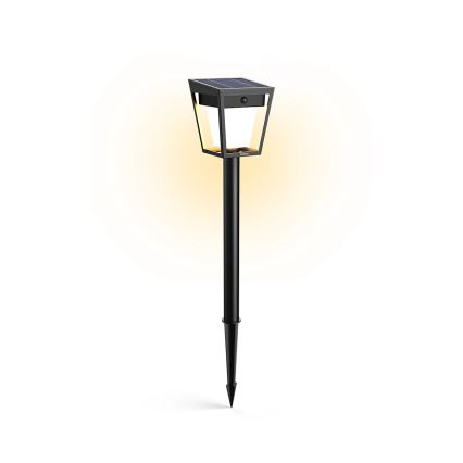 Philips - LED solarna lampa sa senzorom pokreta i sumraka NISSA LED/1,8W/3,7V 2600 mAh 3000K IP44