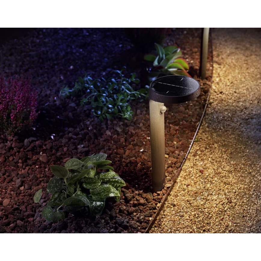 Philips - LED solarna lampa sa senzorom pokreta i sumraka LED/1,2W/4V 1800 mAh 3000K IP44