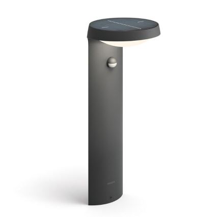 Philips - LED solarna lampa sa senzorom pokreta i sumraka LED/1,2W/4V 1800 mAh 3000K IP44
