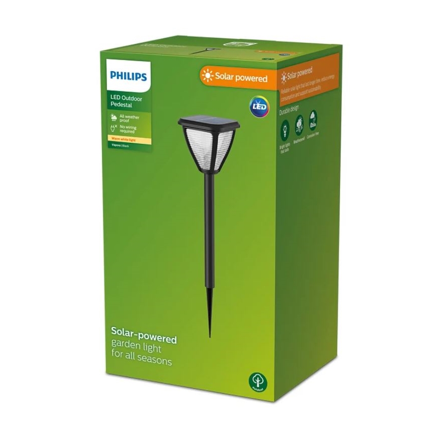 Philips - LED solarna lampa VAPORA LED/1,5W/3,7V 1500 mAh IP44