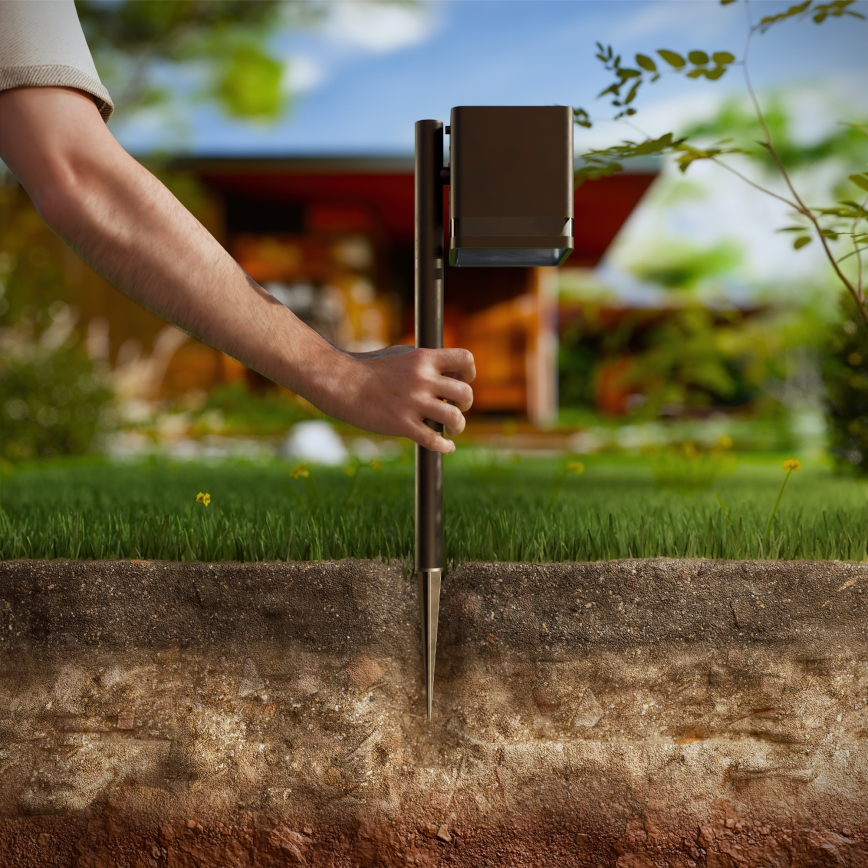 Philips - LED solarna lampa VIRONA LED/1,8W/3,7V 2600 mAh 2700K IP44