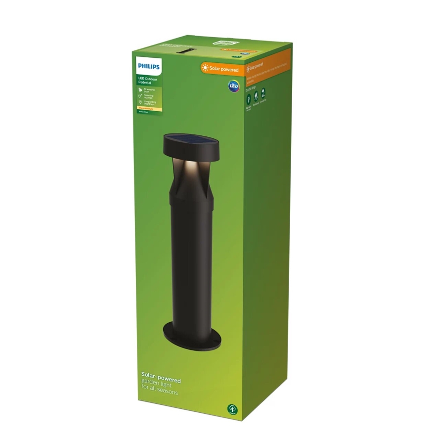 Philips - LED solarna svetiljka AVERY LED/1,8W/3,7V 2600 mAh 2700K IP44