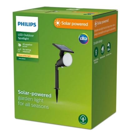 Philips - LED solarni reflektor JIVIX LED/1,4W/3,7V 1800 mAh IP44