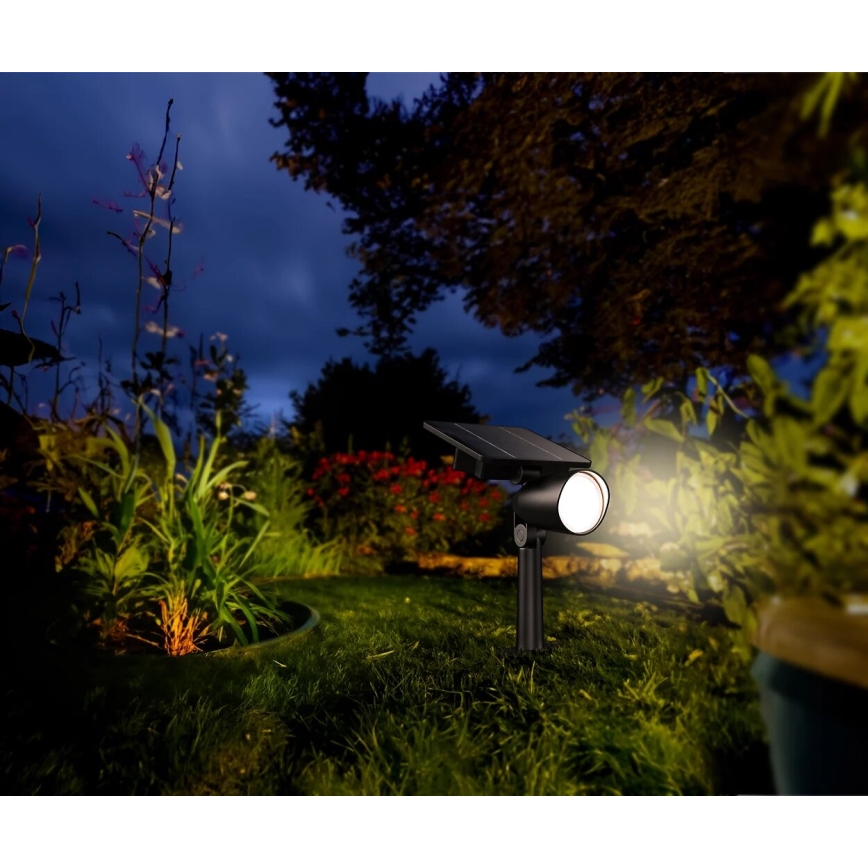 Philips - LED solarni spot reflektor ASHLYN LED/1,4W/3,7V 2600 mAh 2700K IP44