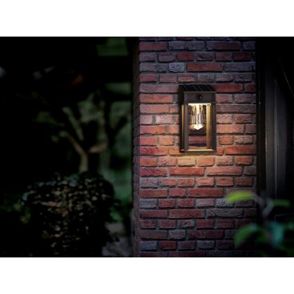 Philips - LED solarno zidno svetlo sa senzorom pokreta i sumraka GERI LED/3,2W/3,7V 2600 mAh 2700K IP44