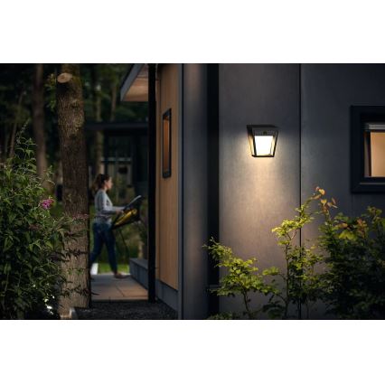 Philips - LED solarno zidno svetlo sa senzorom pokreta i sumraka NISSA LED/1,8W/3,7V 2600 mAh 3000K IP44