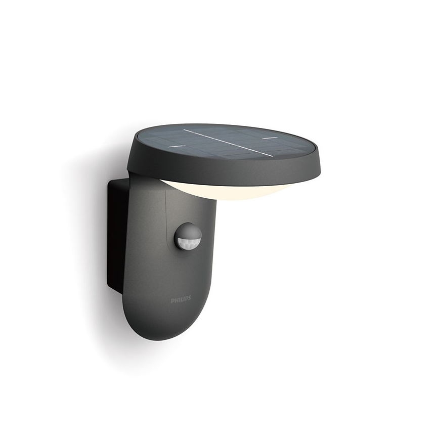 Philips - LED solarno zidno svetlo sa senzorom pokreta i sumraka LED/1,2W/4V 1800 mAh 4000K IP44