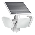 Philips - LED Solarno zidno svetlo sa senzorom ZYREN LED/24,5W/3,7V 2600 mAh 3000K IP65 bela