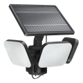 Philips - LED solarno zidno svetlo sa senzorom ZYREN LED/24,5W/3,7V 2600 mAh 3000K IP65