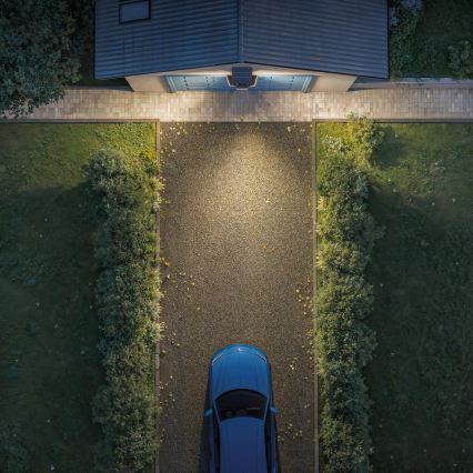 Philips - LED solarno zidno svetlo sa senzorom ZYREN LED/24,5W/3,7V 2600 mAh 3000K IP65