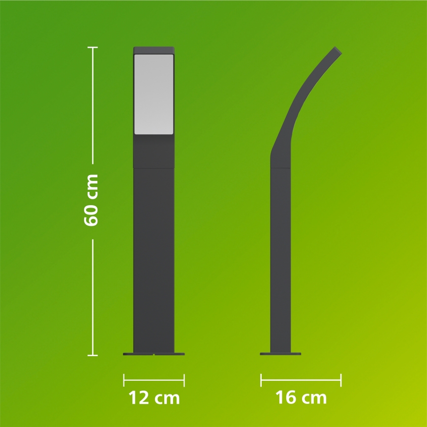 Philips - LED spoljašnja lampa SPLAY LED/4,3W/230V 2700K 60 cm IP44